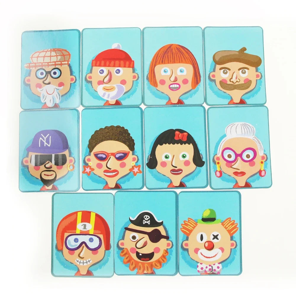 Kids 3D Jigsaw Toys Magnetic Puzzle Book