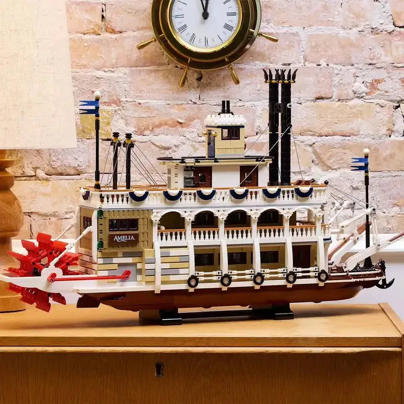 Steam boat model building kit
