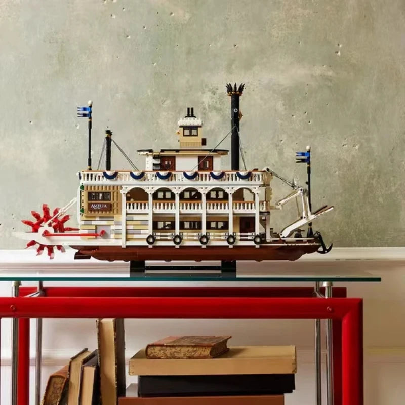 Steam boat model building kit