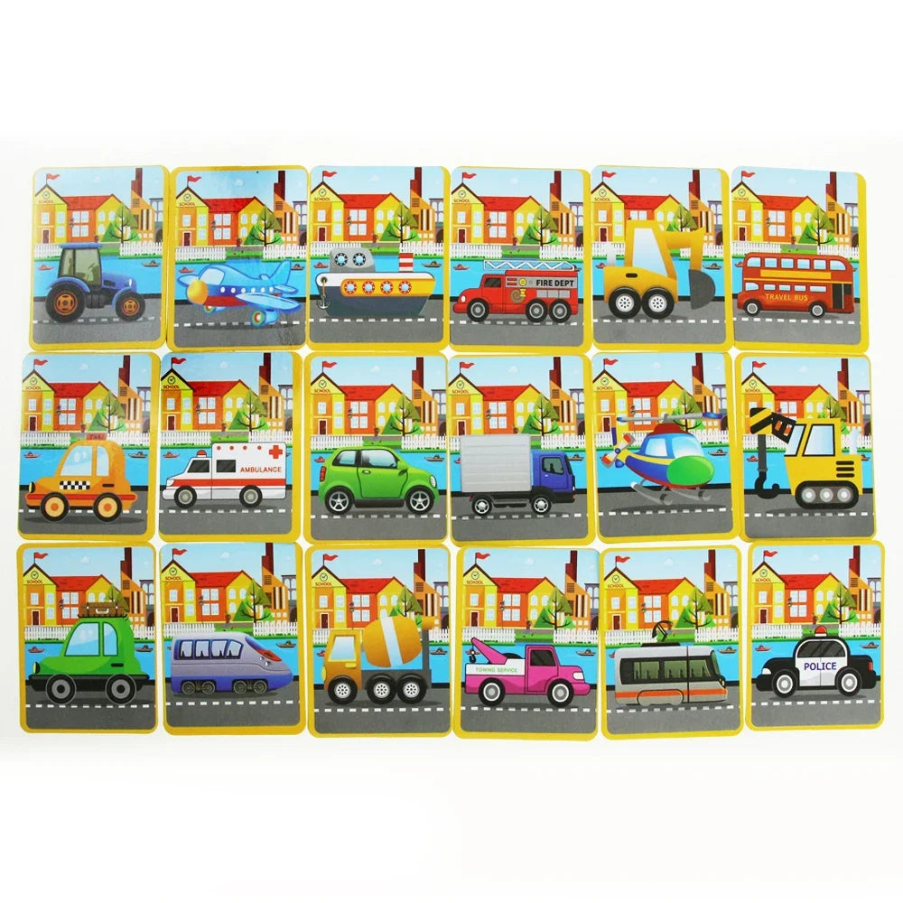 Kids 3D Jigsaw Toys Magnetic Puzzle Book
