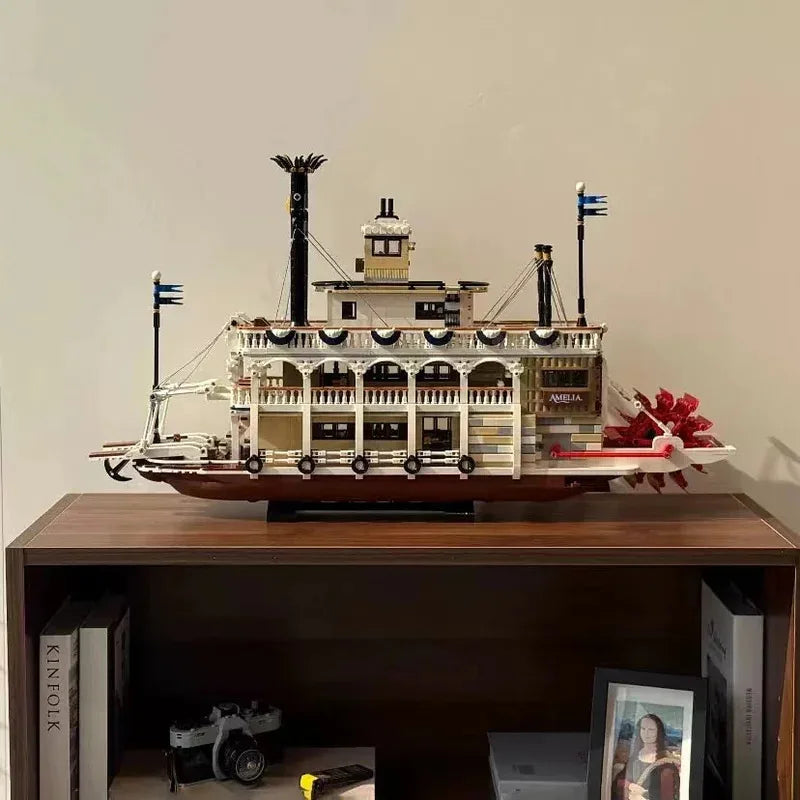 Steam boat model building kit