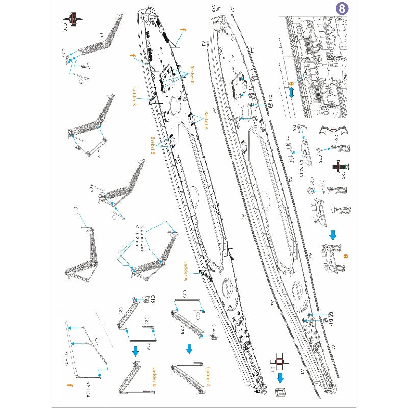 USS Missouri Battleship Model Kit