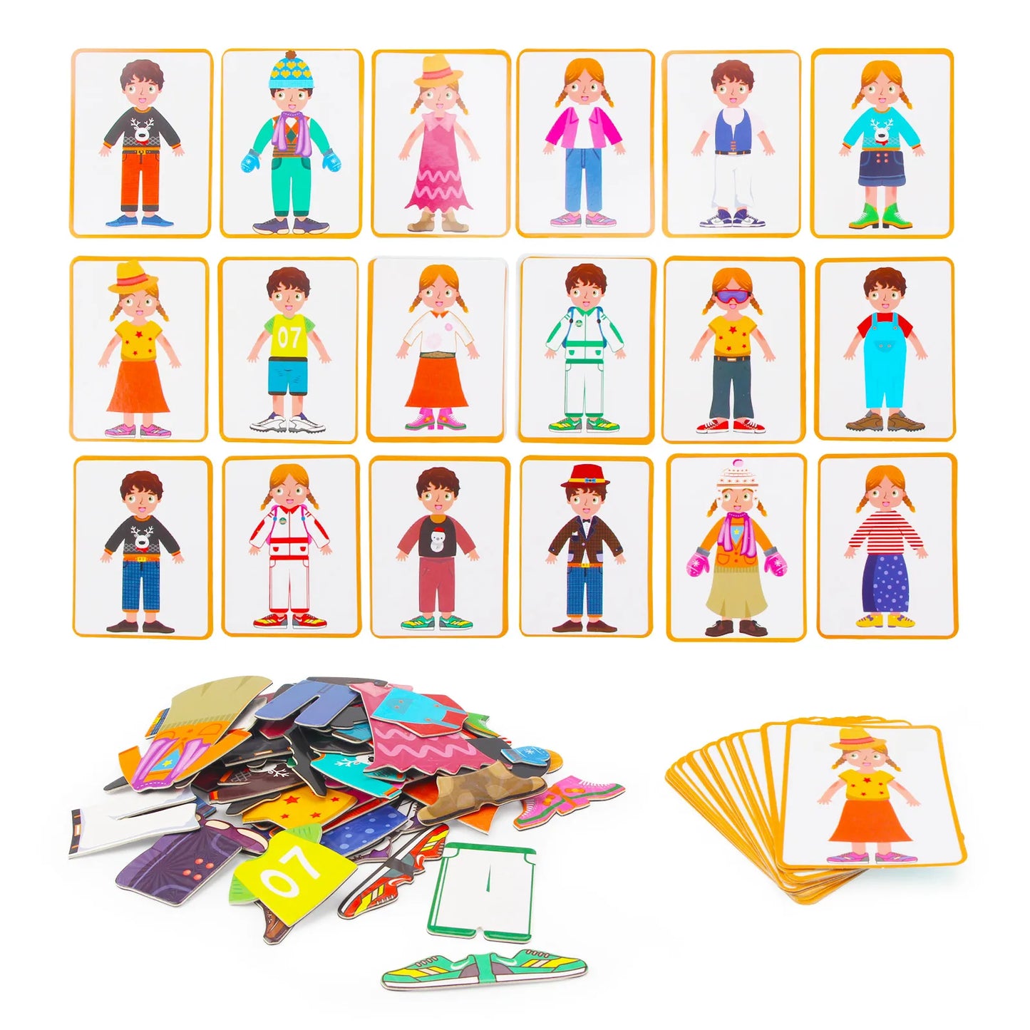 Kids 3D Jigsaw Toys Magnetic Puzzle Book