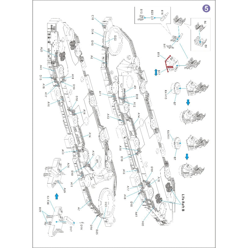 USS Missouri Battleship Model Kit