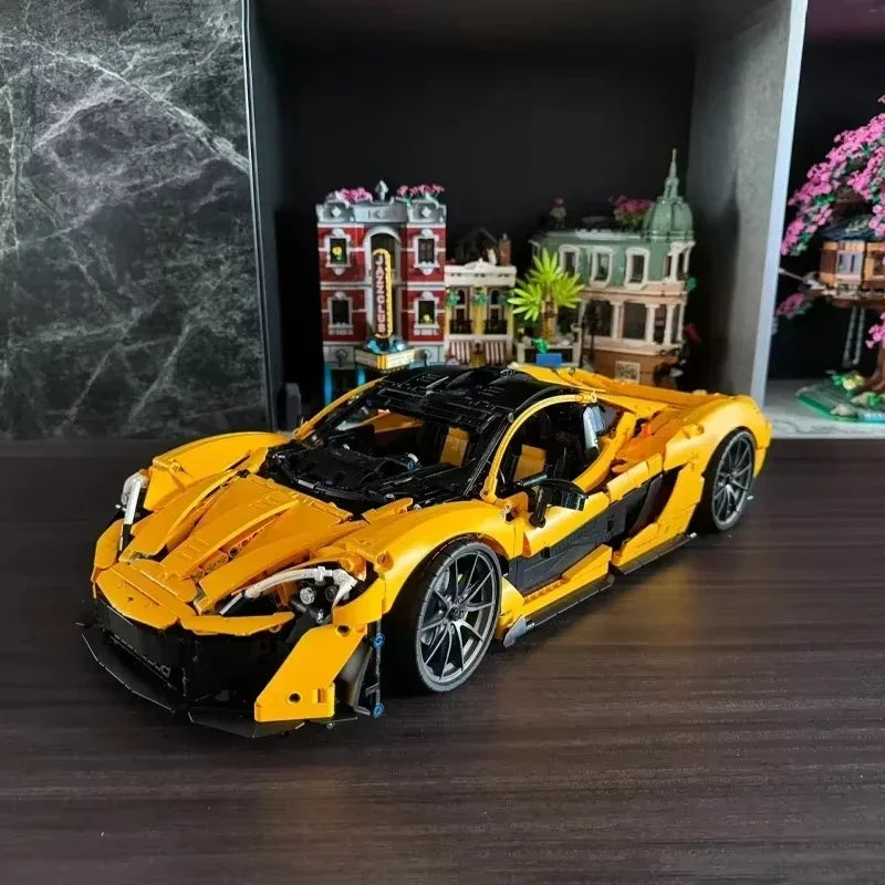 Supercar Building Blocks Model Kit