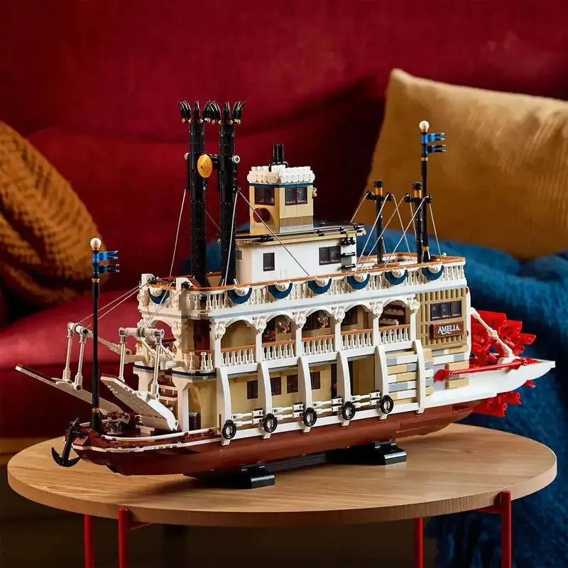 Steam boat model building kit