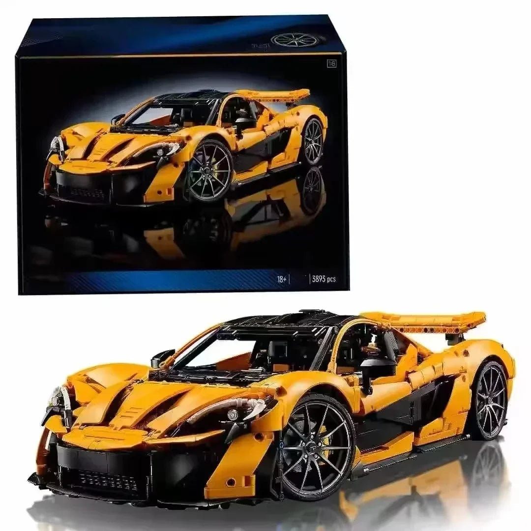 Supercar Building Blocks Model Kit