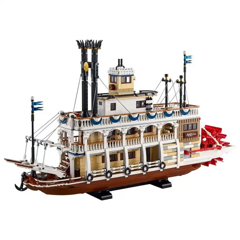 Steam boat model building kit