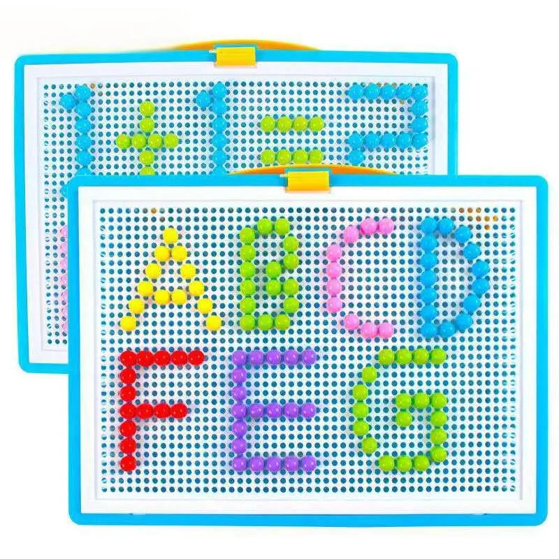 Mushroom Building Board, Educational STEM Toy